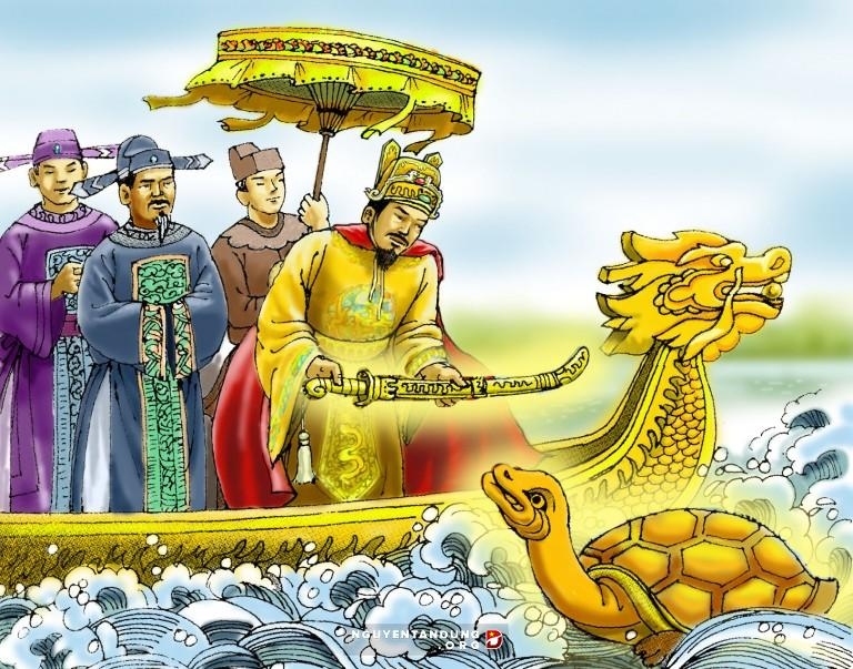 Truyền thuyết Lê Thái Tổ trả kiếm Rùa Vàng